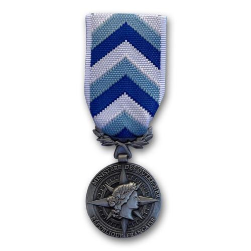 Médaille d'honneur de l'Engagement Ultramarin classe Argent