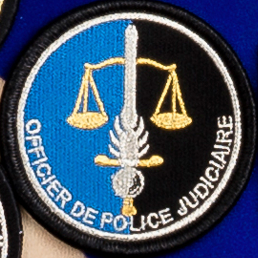 écusson officier police judiciaire  Sergequipement
