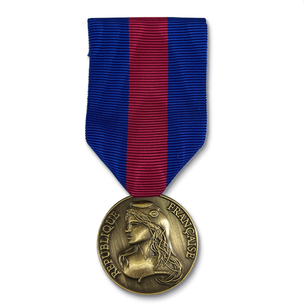 Médaille de Bronze des Réservistes Volontaires de la Défense et de la Sécurité Intérieure